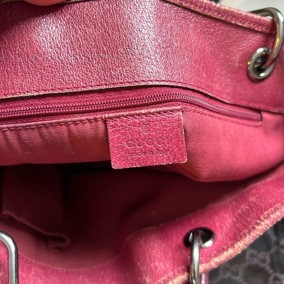 Authentic Vintage Gucci Canvas Eclipse Tote Bag (H) - Picture 11 of 12